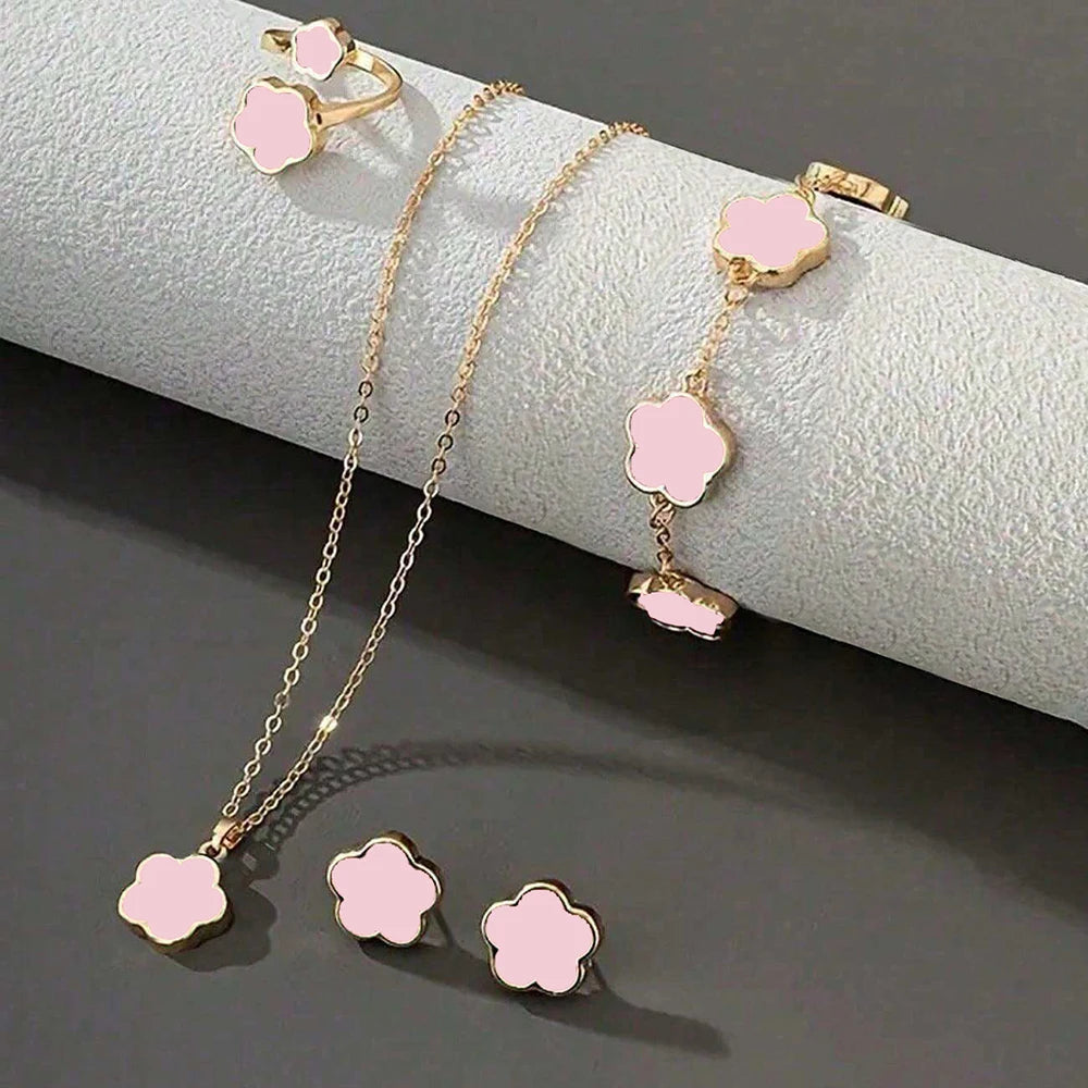 Lucky Clover Jewelry Set