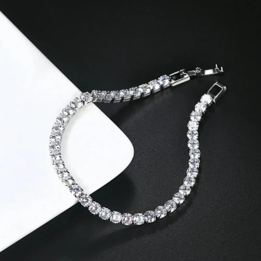Iced Tennis Chain Bracelet