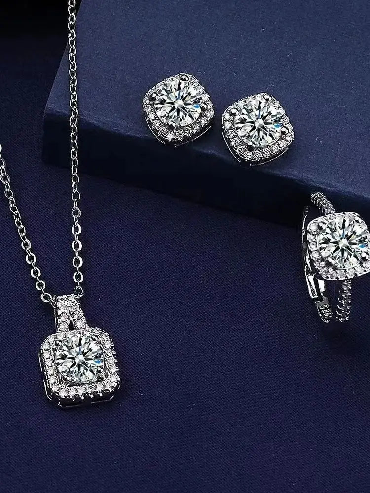 Luxury Cube Jewelry Set
